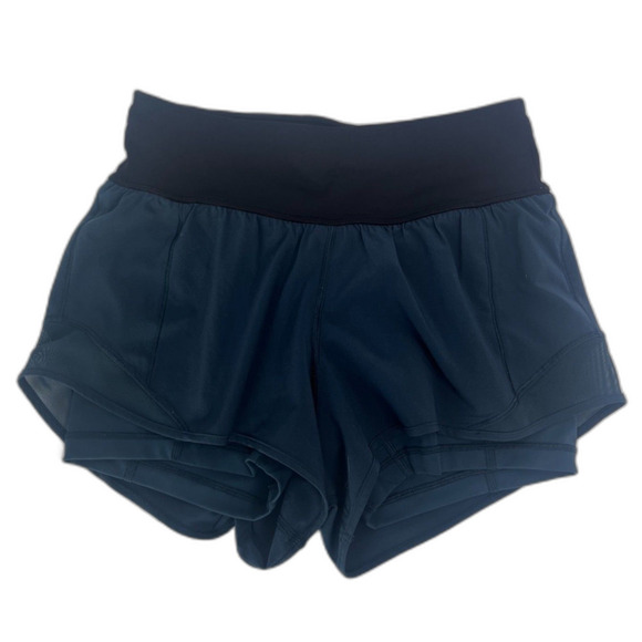 LuluLemon Hottie Hot Shorts Submarine Black Size 4 Workout Gym Sporty Exercise - Picture 8 of 8